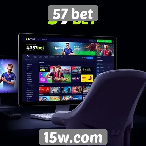 Experiência do usuário no site 57 bet